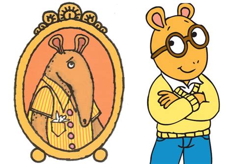 Arthur In 1976 And Today Arthur Cartoon Cartoon Characters Popular