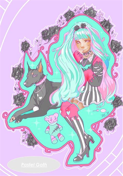 Pastel Goth Adopt Name Your Price Open By Toxicmiasma Pastel Goth