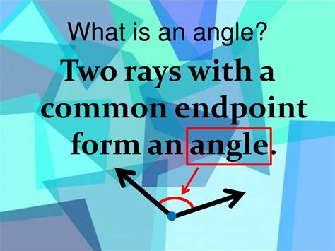 PPT - Angles PowerPoint Presentation, free download - ID:8872102