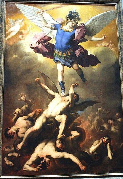 Vienna Museum Of Art History Giordano War In Heaven Angel Art