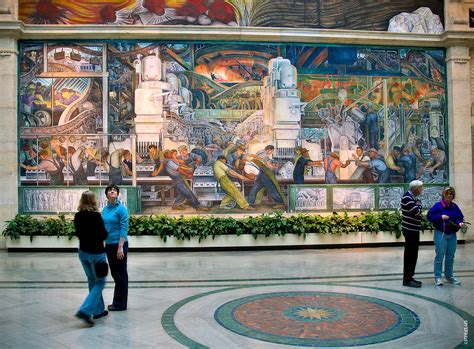 All Michigan The Great Lake State The Detroit Murals Of Diego Rivera