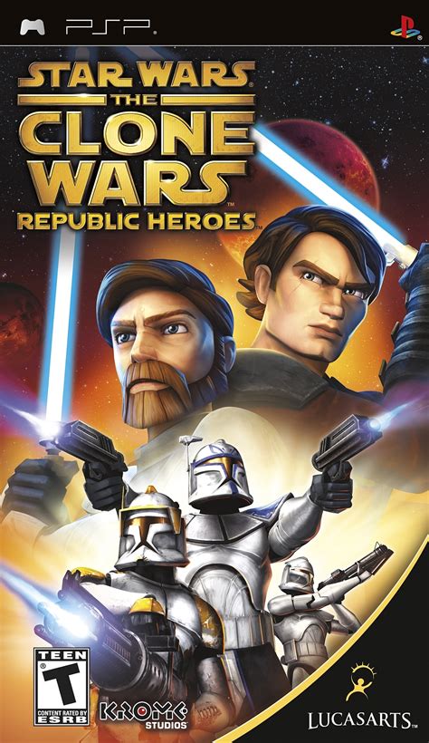 Star Wars The Clone Wars Republic Heroes Psp Game