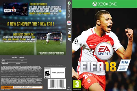 Xbox One Fifa 18 Custom Game Cover Texx By Texxgfx On Deviantart