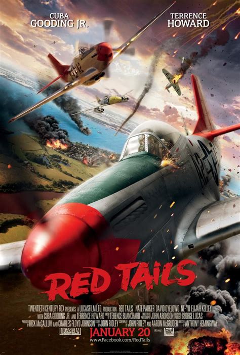 Red Tails New Wwii Movie About The Tuskegee Airmen War Movies