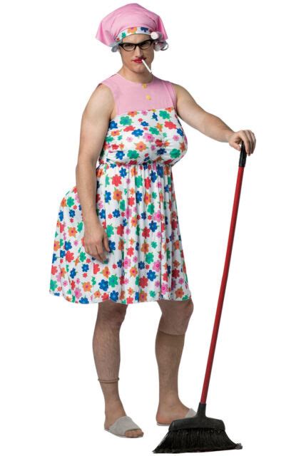 Tranny Granny Grouchy Grandma Adult Costume For Sale Online Ebay