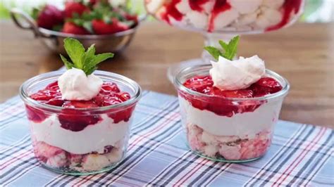 How To Make Strawberry Angel Food Dessert Strawberry