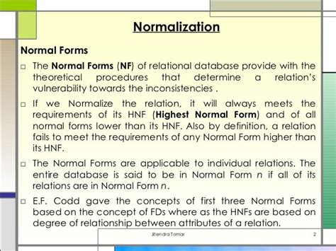 Student In 20 Normalisation In Dbms