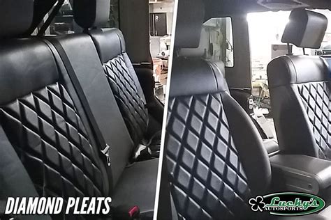 Custom Leather Seats Auto Interiors Luckys Autosports