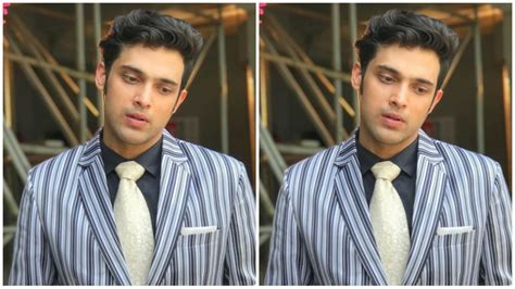 Parth Samthaan Looks Dashing In A Striped Suit Pictures Here