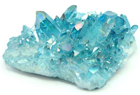 Aqua Teal Turquoise Crystal Cristales Piedras Gemas