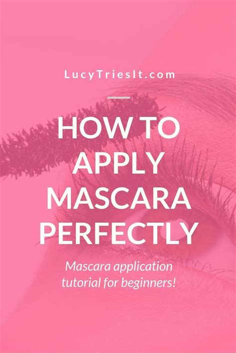 How To Apply Mascara Without Clumping Artofit