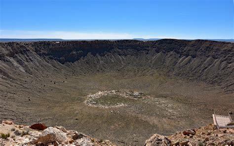 Faszinierender Barringer Krater In Arizona Die Weltenbummler