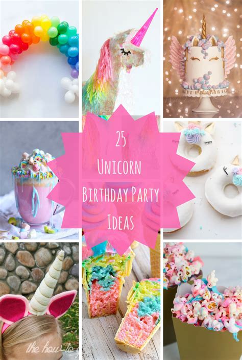 25 Unicorn Birthday Party Ideas Birthday Party Crafts Diy Unicorn