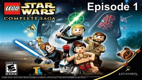 Lego Star Wars The Complete Saga Walkthrough Episode 1 The Phantom Menace Youtube