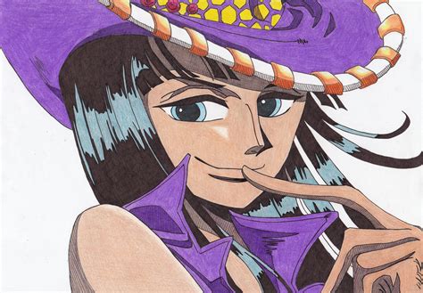 Nico Robin (One Piece) colored by charuito on DeviantArt