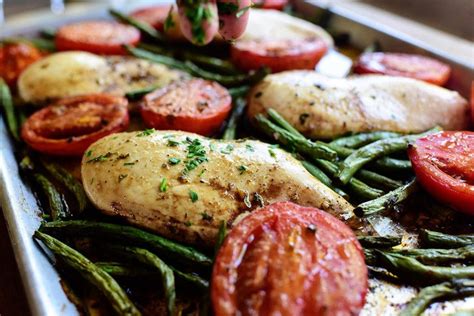 These drumsticks get extra flavor from a peanutty marinade. Italian Chicken Sheet Pan Supper | Recipe | Sheet pan ...