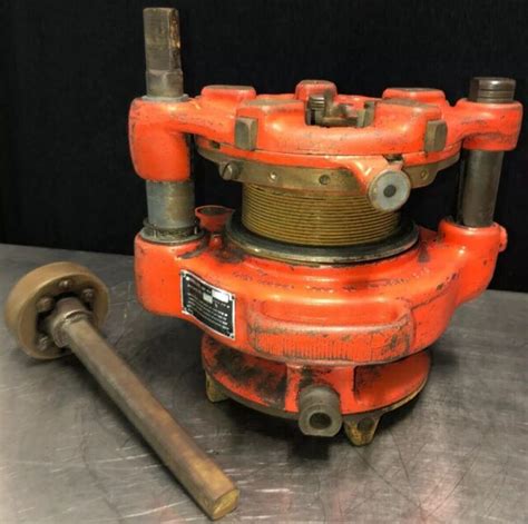 Ridgid Model 141 Receding Geared Threader Ebay