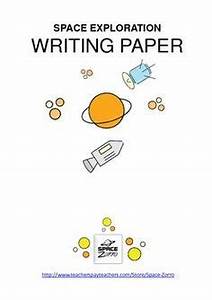 solar system writing paper
