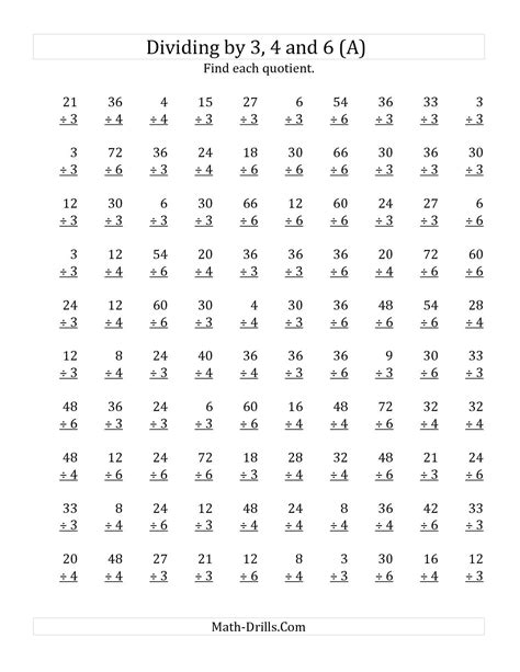 Printable 6th Grade Math Worksheets — Db