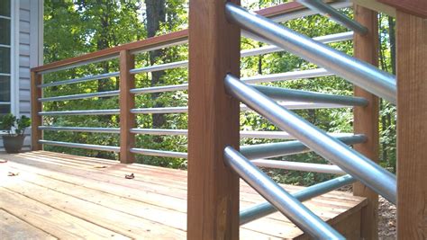50 Deck Railing Ideas For Your Home 36 Outdoor Stair Railing