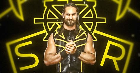 Download Wwe Wrestler Seth Rollins Logo Wallpaper