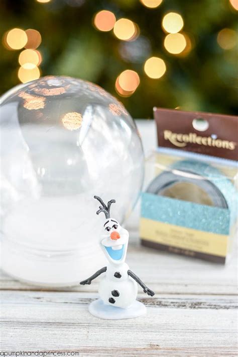 Diy Frozen Olaf Snow Globe Christmas Snow Globes Snow Globes Diy