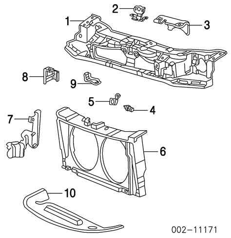 Ford Taurus Front Inner Structure