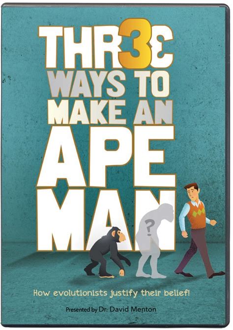 Three Ways To Make An Ape Man Answers In Genesis