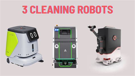 3 Commercial Cleaning Robots Youtube