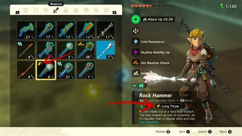 Weapon Modifiers The Legend Of Zelda Tears Of The Kingdom Guide Ign