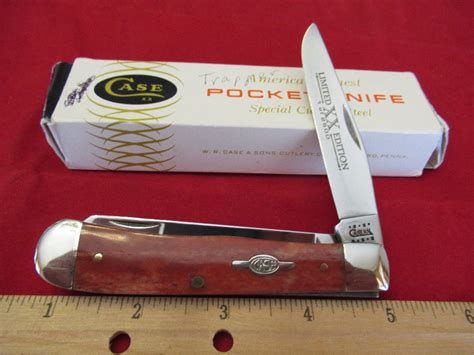 Case Xx Limited Edition Smooth Red Bone Trapper Pattern Ss