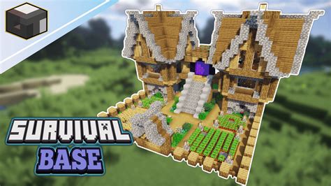 Ultimate Survival Base How To Build Base In Minecraft Minecraft