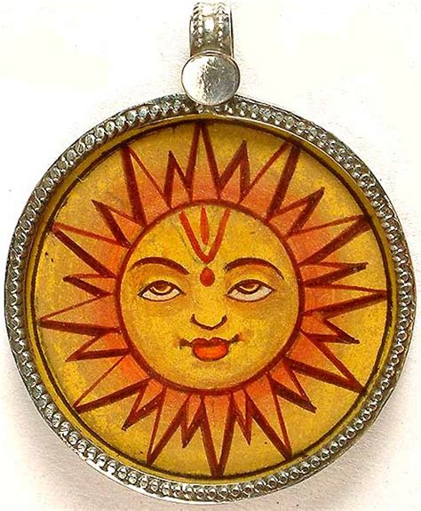 Aditya Sun God Exotic India Art