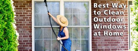 Best Way To Clean Outdoor Windows At Home Clean Outdoor Windows Outdoor Windows Exterior