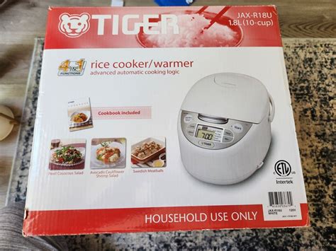 Tiger Jax R U Wy Cup Uncooked Micom Rice Cooker Warmer Steamer