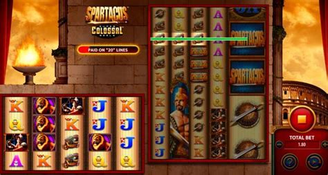 Spartacus Super Colossal Reels Slot Review Rtp Bonuses