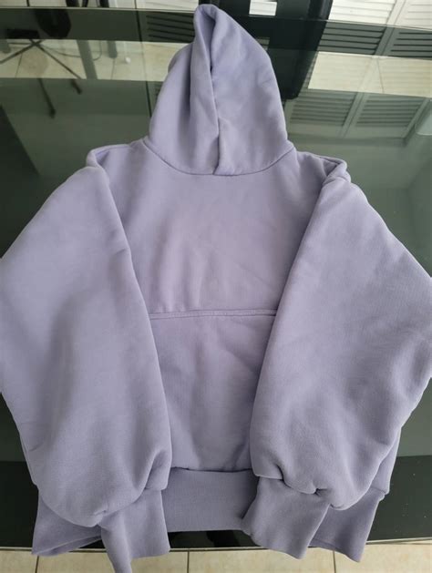 Kanye West Kanye 2020 Vision Double Layer Hoodie Purple Grailed