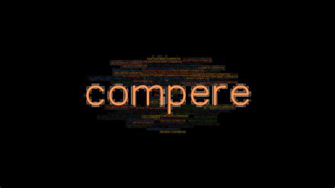 Compere Past Tense Verb Forms Conjugate Compere