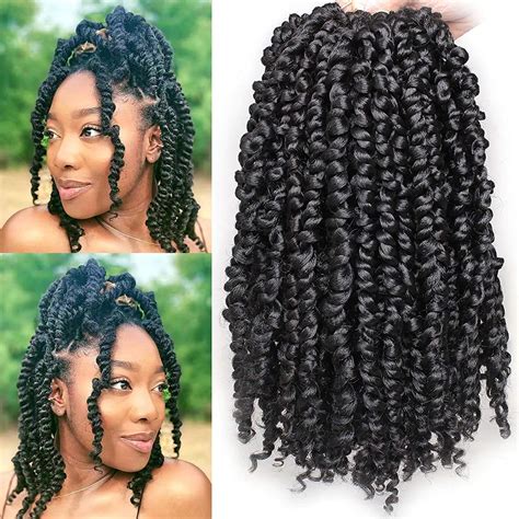 Buy Xtrend Inch Short Pre Twisted Passion Twist Hair Packs Black