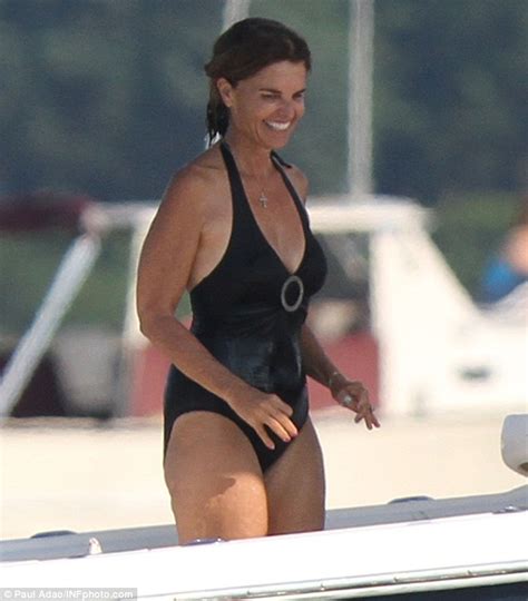 Maria Shriver Reveals Flawless Swimsuit Body At As She Joins Kennedy