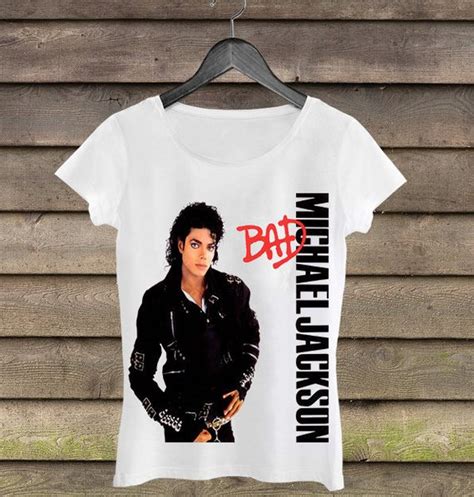 Michael Jackson Bad Woman T Shirt In 2019 T Shirts For Women Michael