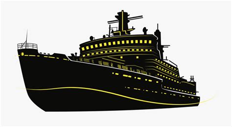 Download High Quality Cruise Ship Clipart Silhouette Transparent Png