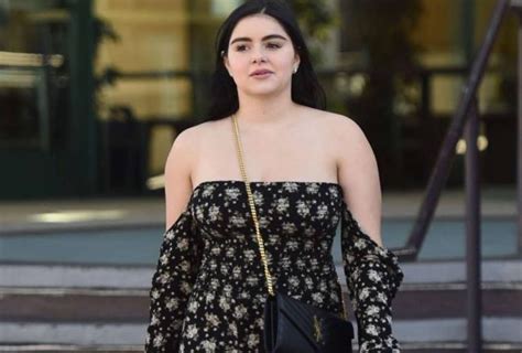 Ariel Winter Wore A Floral Romper For A Lunch Date