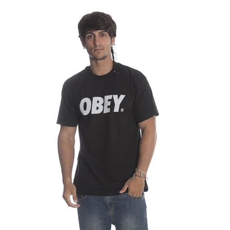 Camiseta Obey Obey Font Bk Comprar Online Tienda Fillow