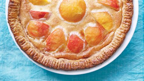 Peach-Custard Pie