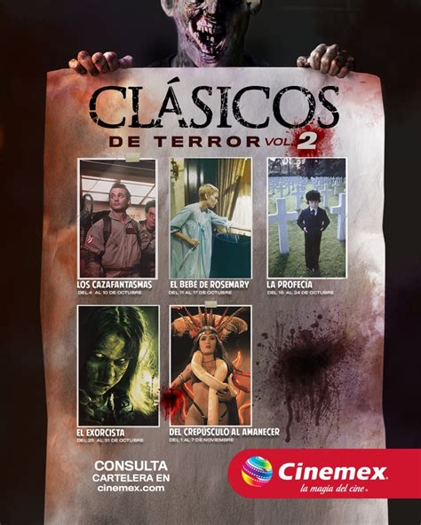 Regresan Los Clásicos Del Terror A Cinemex