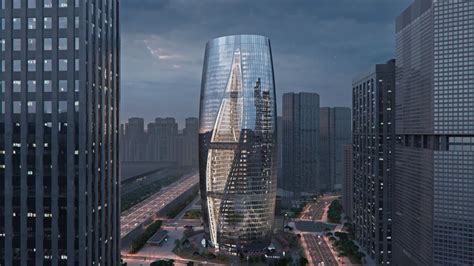 Zaha Hadid Architects Leeza Soho With The Worlds Tallest Atrium