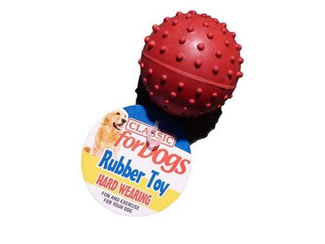 Classic Large Pimple Ballbell Toy For Dogs