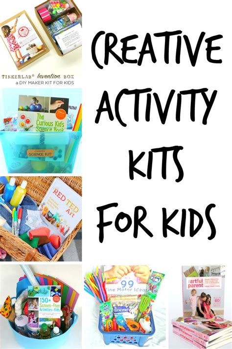 Creative Diy Activity Kits For Kids Craft Kits For Kids Kits For