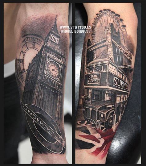 London Themed Tattoo Wiki Tattoo